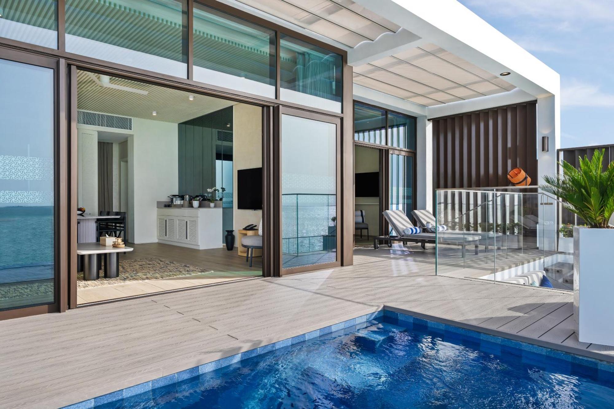 Bab Al Nojoum Hudayriyat Villas Abu Dhabi Exterior foto