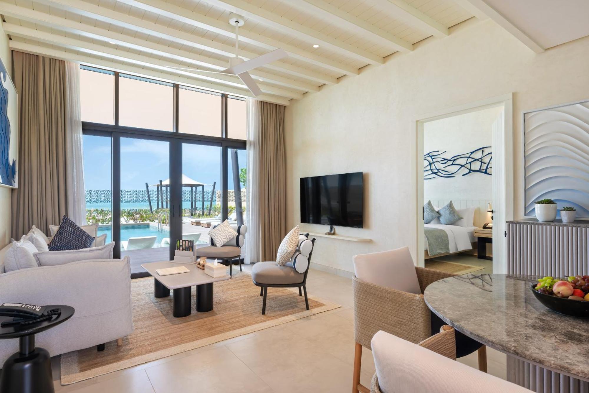 Bab Al Nojoum Hudayriyat Villas Abu Dhabi Exterior foto