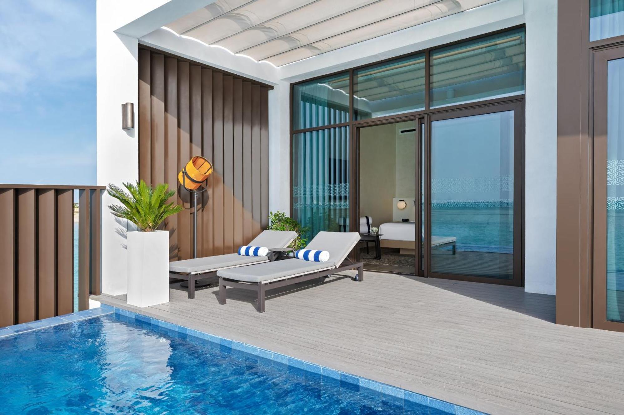 Bab Al Nojoum Hudayriyat Villas Abu Dhabi Exterior foto